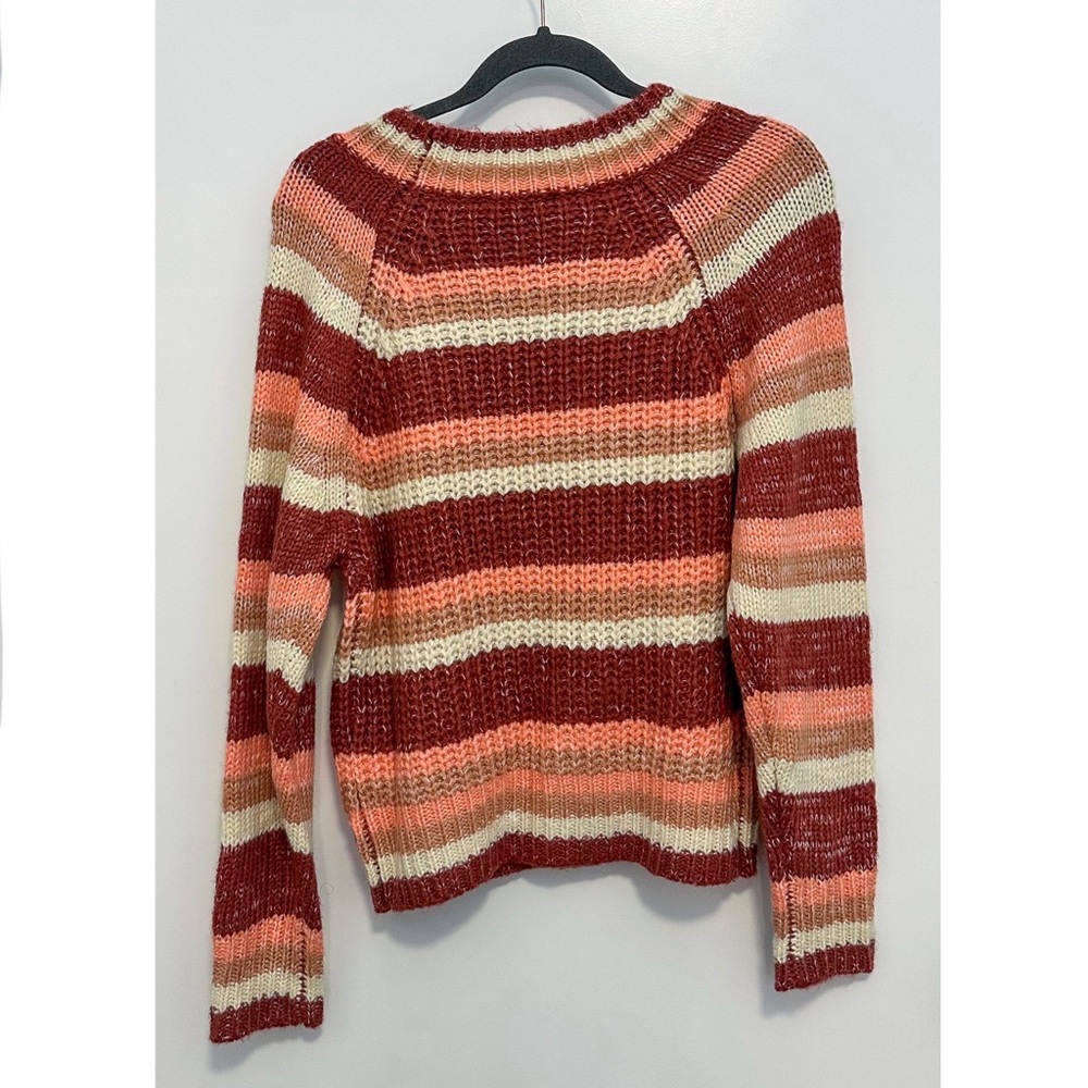 MINKPINK Red & Pink Abigail Striped Sweater - Picture 7 of 7